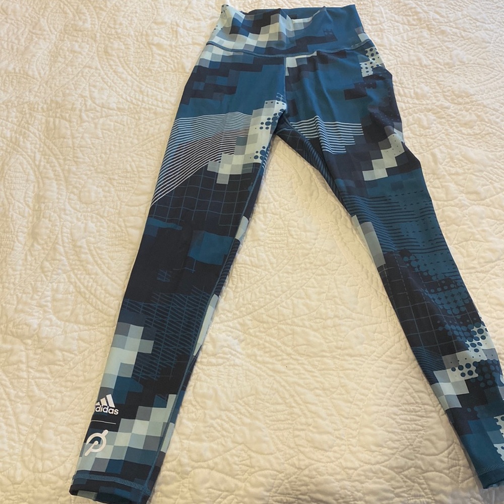 Blue Adidas Extra Small leggings